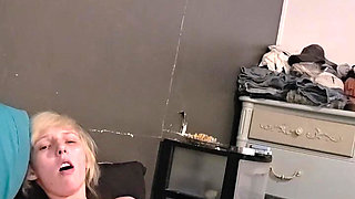 Fun Solo with Dildo