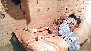 Stepsister Went to Her House and Fucked Her