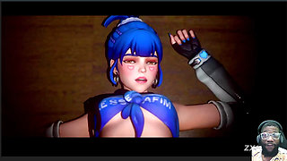 Emma Frost Breast Job, Huge Thicc Ass Lady D Taking Backshots, Bald Pussy D.va Gets Creampied