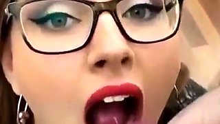 Busty JenKowski bukkake cumslut