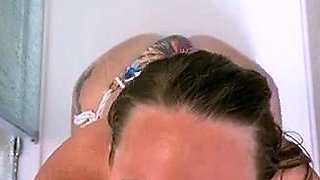 Hot Brunette Girlfriend POV Blowjob