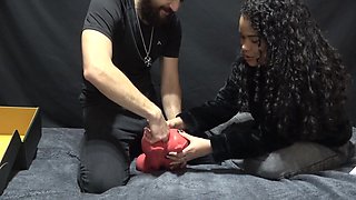 Unboxing the new Meru the succubus of MRLSEXDOLL that my stepsister gave me.. - Hd
