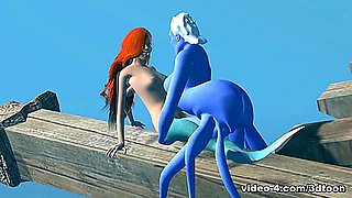 Mermaid`s Lesbian Adventure - 3DToonTube