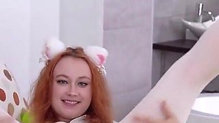 Seducing You When Trying Out New Sex Toy in Pantyhose