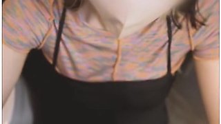 Japanese College Couple Secretly Has Sex In The Toilet