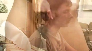 Kimberly and Drehyden's facial cumshot dirt