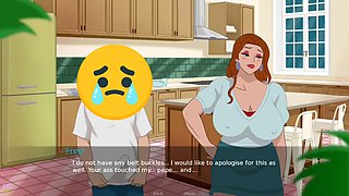 The Secret Of The House 2: I slipped and fell with my cock in the MILFs ass - By EroticGamesNC