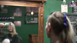 I fuck the barber because I don't have money to pay for the cut