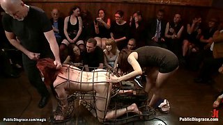Princess Donnas Redhead Ass Fucked and Fisted in Lesbian BDSM