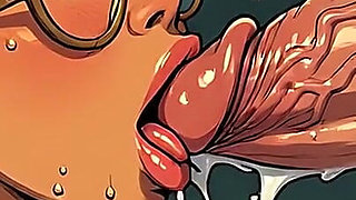 Older Women Blowjob Art
