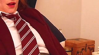 College Girl Victoria Gets Spanked Raw by MILF Ruby