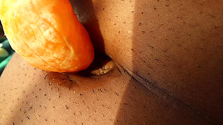 Belly Button Fruit Crushing & Wet Sensory Asmr