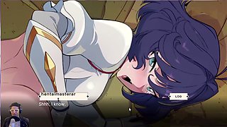 Porn game, anime waifu, nutaku game