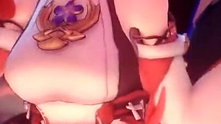 Yae Miko Surrounded by Hilichurl Cocks Gangbang Threesome Double Handjob - Genshin Impact Porn