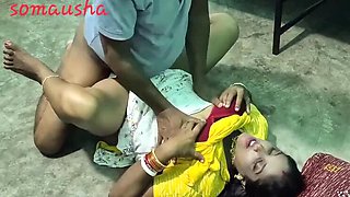 Step Sister First Time Fucked in In-Laws House with Step Brother