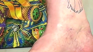 67 Giantess Size 16 Slo-mo Feet Crush Slow Motion Oranges & Watermelon Destruction