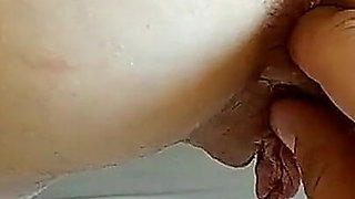 Prepare for Anal with Finger, Big Dildo and Then Anal Sex