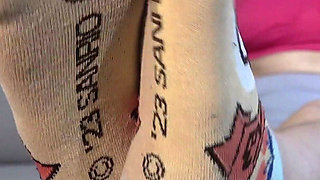 Alessandra's Post Gym Socks - Dreamgirls in Socks