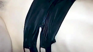 German Skinny MILF Maria - First Creampie-gangbang in the Living Room