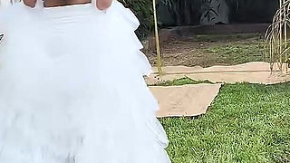 Courtney & Renee in Bridal Humiliation by Lover and Wife (hd)
