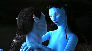 3D cartoon - blue aliens have sex - facial - WWW.3DPLAY.ME - 3D Hentai