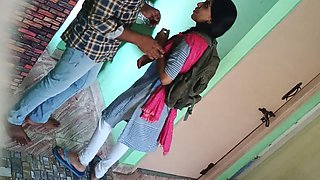 Young Indian College Couples Fucking After Bunking Class