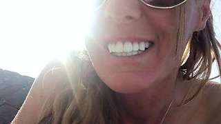 Scottish redhead pierced tongue POV blowjob