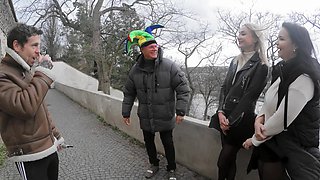 Group sex with dan, sofia, matt, venera, and dean in wild action