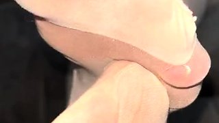 Linsey Dawn solo foot fetish