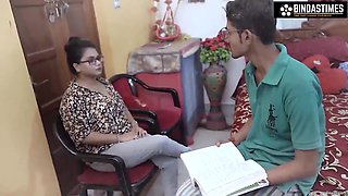 Today Exclusive- Students 18+ Stepfather Real Anal Fuck Desi Porn Video With Hot Lady Teacher