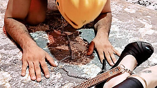 Shoe Licking Slave Training - Humiliated & Broken