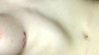 Clit Rubbing Masturbation with Orgasm