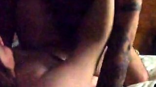 Black Dick Cheats on Amateur Girl