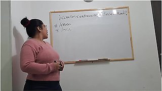 I Masturbate In Class, This Mature Teacher Makes Me Very