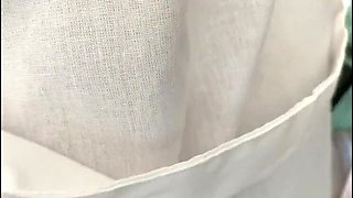 Lady Anna's Happy Ending Massage - Huge Cumshot on Her Stomach