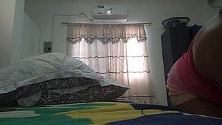 Perverted Neighbor Has Accumulated Milk Wants to Fuck a Delicious Black Cock