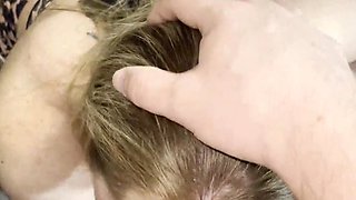 Deep-throat step son-in-law ginormous salami in my bedroom