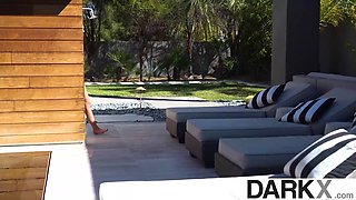 DARKX - Slinky Gianna Dior Slips Out of Swimsuit for Epic
