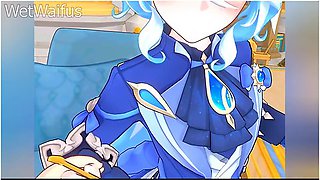 Genshin Impact Wet Beach Sex Compilation
