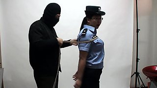 big policewoman bondage