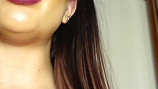 Lipstick and Spit Teasing