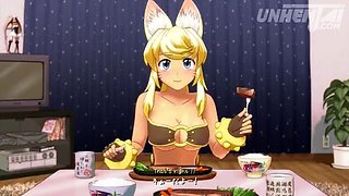 POV Fucking Busty Furry GF - Hot 3D Hentai Animation