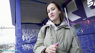 Superb Jessica Night - doggystyle trailer - Public Agent
