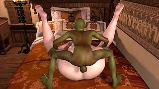 Goblin Pounding Thick Elven Pussy