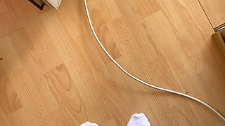 Walking in White Socks