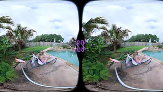 Kori stunning skinny amateur blonde girl outdoor posing