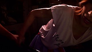 Amateur Asian Lady blowjobs and jerking