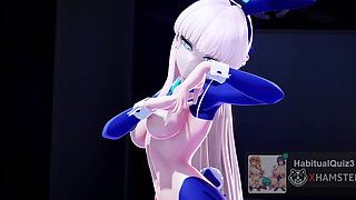 mmd r18 Asuma Toki mollyflowers want to fuck hard 3d hentai fap game sex anal cum swallow jav big tits