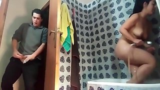 Spying And Fucking My Hot Big Ass Stepsister In The Shower (compilation) 10 Min