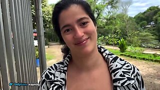 Horny Latina MILF Roxxan Gets Creampied After Job Offer - Rough POV Sex!